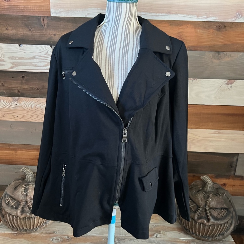 Lane Bryant black jacket